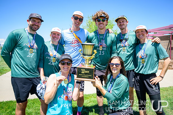 Finals at USAU Master's Championships