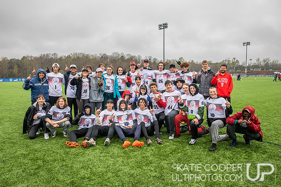 Jordan High School Dirty Birds Team Photo - First Place
