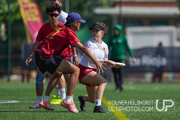 U20 World Junior Ultimate Championships in Logroño, Spain, July 11-18.