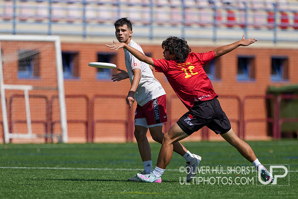 U20 World Junior Ultimate Championships in Logroño, Spain, July 11-18.