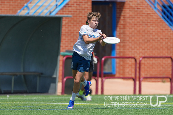 U20 World Junior Ultimate Championships in Logroño, Spain, July 11-18.