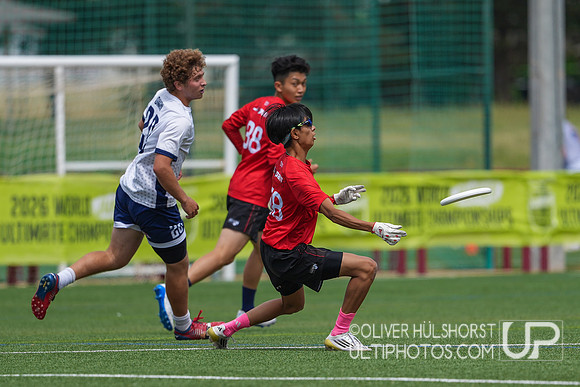 U20 World Junior Ultimate Championships in Logroño, Spain, July 11-18.