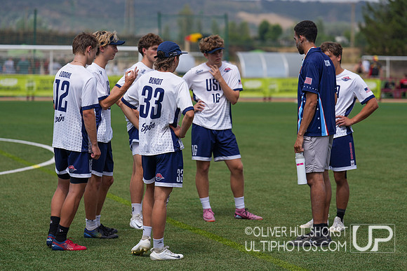U20 World Junior Ultimate Championships in Logroño, Spain, July 11-18.