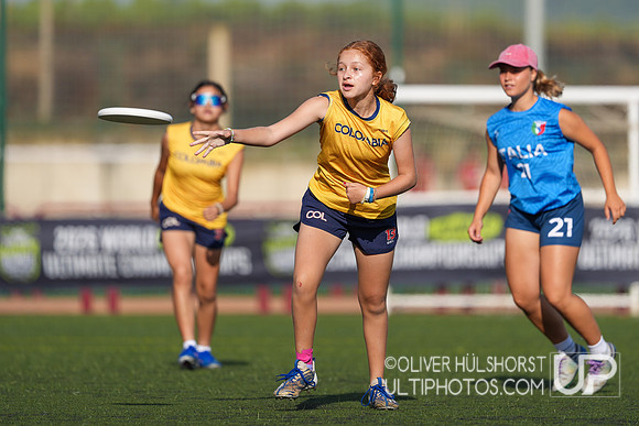 U20 World Junior Ultimate Championships in Logroño, Spain, July 11-18.
