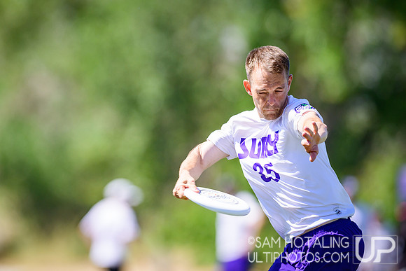 Finals at USAU Master's Championships