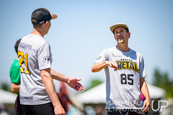 Finals at USAU Master's Championships