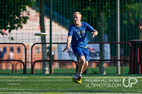 U20 World Junior Ultimate Championships in Logroño, Spain, July 11-18.