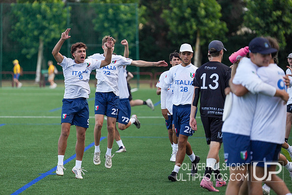U20 World Junior Ultimate Championships in Logroño, Spain, July 11-18.