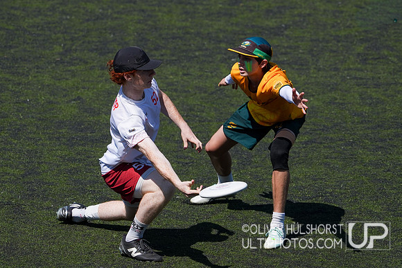 U20 World Junior Ultimate Championships in Logroño, Spain, July 11-18.