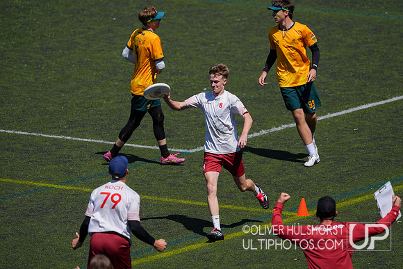 U20 World Junior Ultimate Championships in Logroño, Spain, July 11-18.