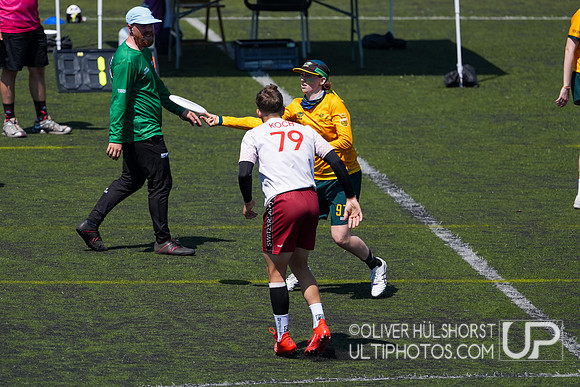 U20 World Junior Ultimate Championships in Logroño, Spain, July 11-18.