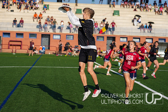 U20 World Junior Ultimate Championships in Logroño, Spain, July 11-18.