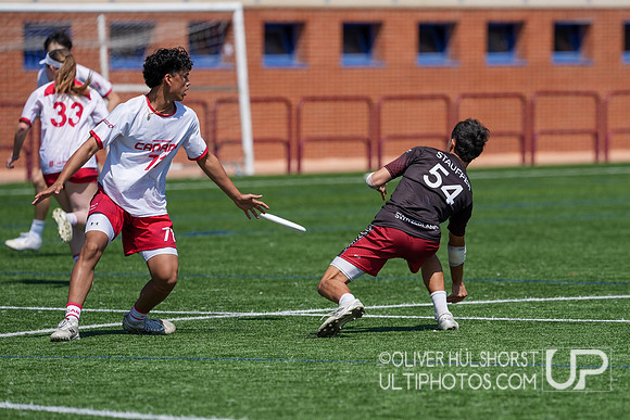 U20 World Junior Ultimate Championships in Logroño, Spain, July 11-18.