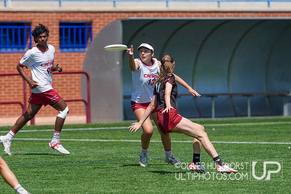 U20 World Junior Ultimate Championships in Logroño, Spain, July 11-18.