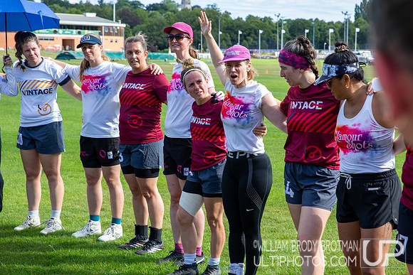 Day 1 at the 2026 WFDF World Masters Ultimate Club Championships