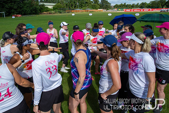 Day 1 at the 2026 WFDF World Masters Ultimate Club Championships