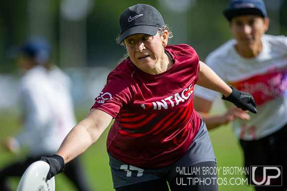 Day 1 at the 2026 WFDF World Masters Ultimate Club Championships