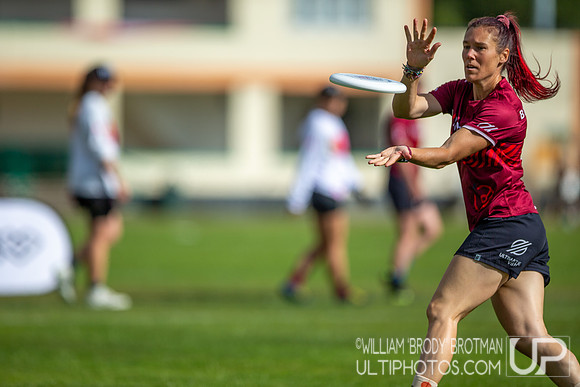 Day 1 at the 2026 WFDF World Masters Ultimate Club Championships