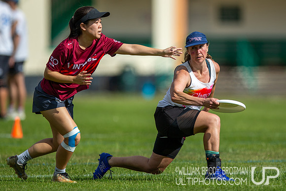 Day 1 at the 2026 WFDF World Masters Ultimate Club Championships