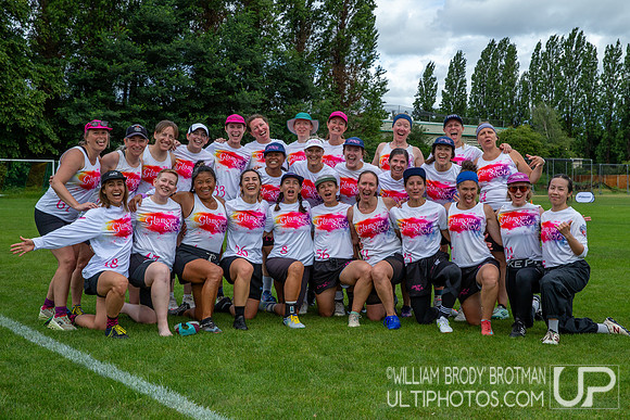 Day 1 at the 2026 WFDF World Masters Ultimate Club Championships