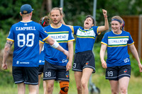 Day 1 at the 2026 WFDF World Masters Ultimate Club Championships
