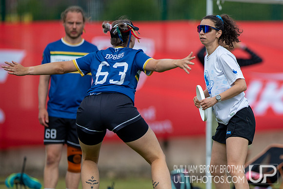 Day 1 at the 2026 WFDF World Masters Ultimate Club Championships