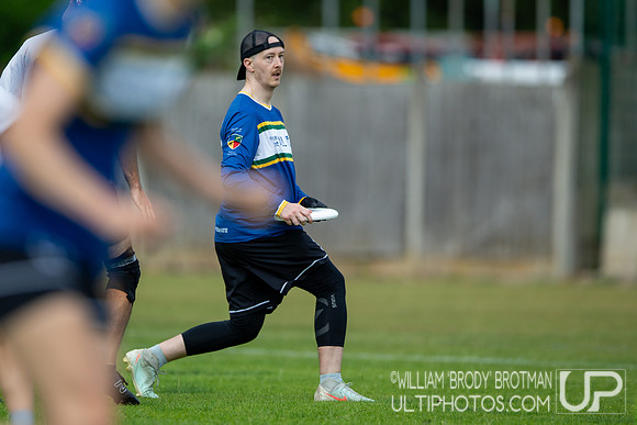 Day 1 at the 2026 WFDF World Masters Ultimate Club Championships