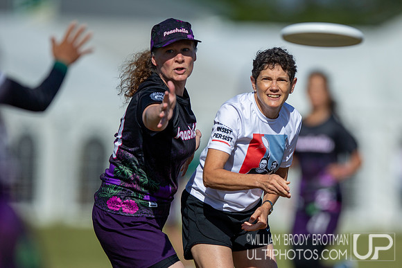 Day 2 at the 2026 WFDF World Masters Ultimate Club Championships
