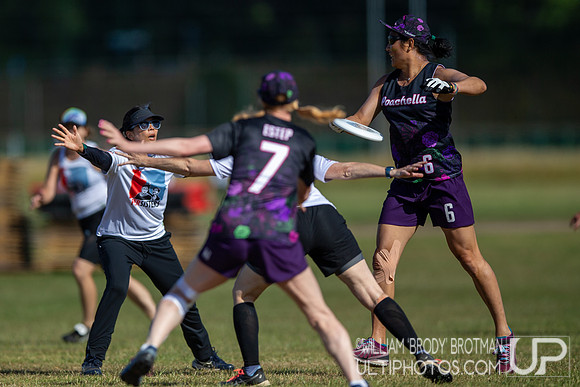 Day 2 at the 2026 WFDF World Masters Ultimate Club Championships