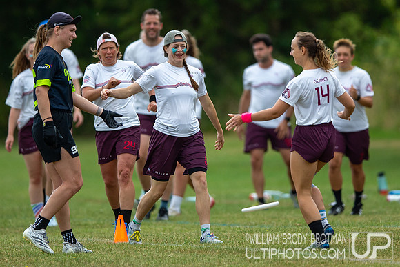 Day 2 at the 2026 WFDF World Masters Ultimate Club Championships
