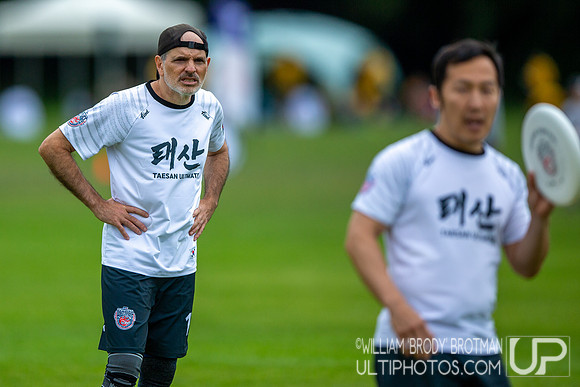 Day 2 at the 2026 WFDF World Masters Ultimate Club Championships