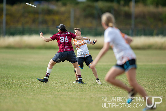Day 3 at the 2026 WFDF World Masters Ultimate Club Championships