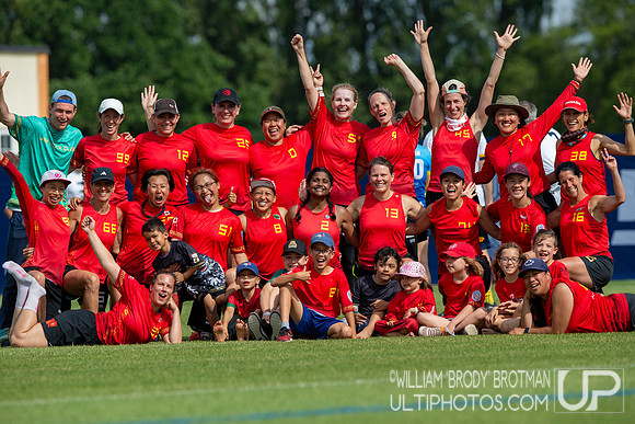 Day 4 at the 2026 WFDF World Masters Ultimate Club Championships
