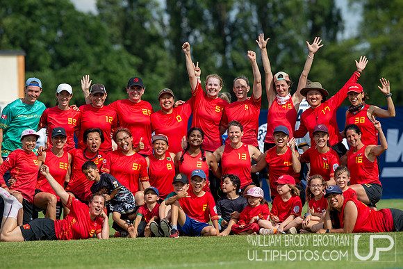 Day 4 at the 2026 WFDF World Masters Ultimate Club Championships