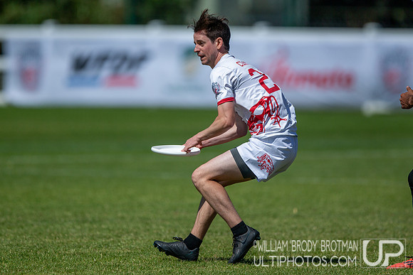 Day 5 at the 2026 WFDF World Masters Ultimate Club Championships