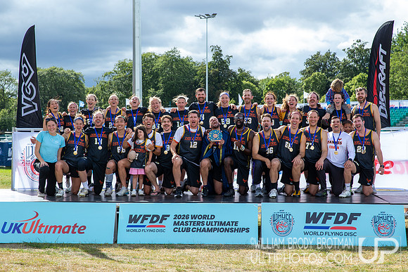 Day 7 at the 2026 WFDF World Masters Ultimate Club Championships