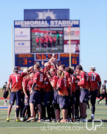 Saturday - Mixed Semifinals - 2013 USAU National Championships