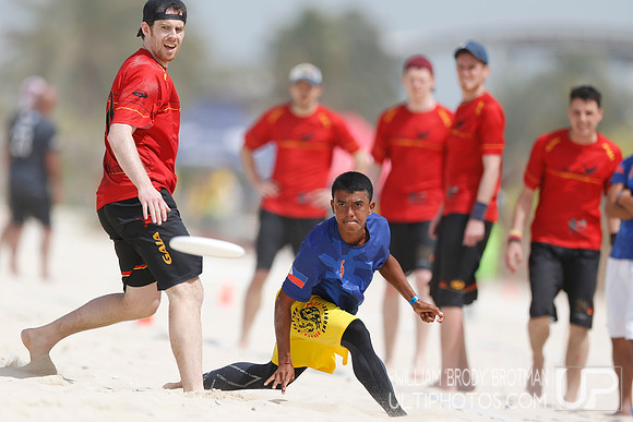 Day 4 of the 2015 World Championships of Beach Ultimate