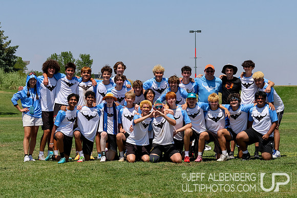 DEVYL U-20 Open Team Photo -- 2026 USA Ultimate Youth Club Championships