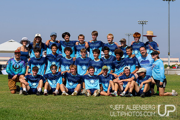 Minnesota Superior U17B Team Photo -- 2026 USA Ultimate Youth Club Championships