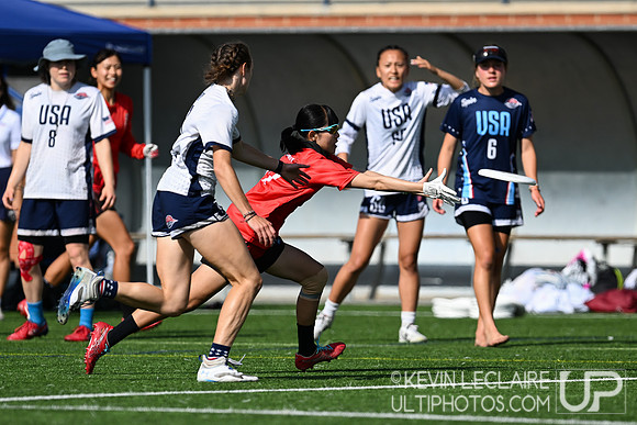 USA Women's v Japan - WU24 Thursday