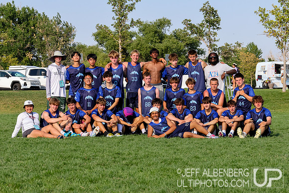 Seven Hills U17 Bx Team Photo -- 2026 USA Ultimate Youth Club Championships