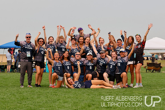 DC Force Team Photo -- 2026 USA Ultimate Youth Club Championship