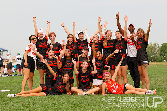 Rogue Team Photo -- 2026 USA Ultimate Youth Club Championships