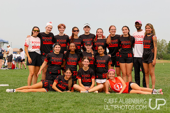 Rogue Team Photo -- 2026 USA Ultimate Youth Club Championships