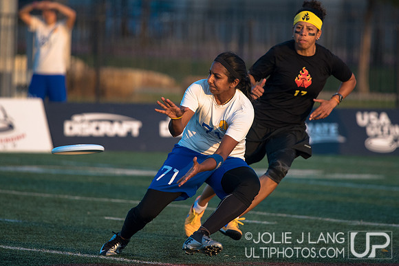 Fury vs Riot Women's Semi - USAU Club Nationals 2015