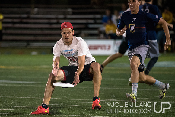 Machine vs Revolver Men's Semi - USAU Club Nationals 2015
