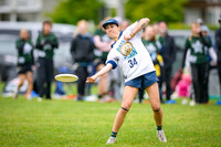 Haverford/Bryn Mawr Sneetches vs Mount Holyoke Daisy Chain in quarterfinals at USAU D-III College Championships