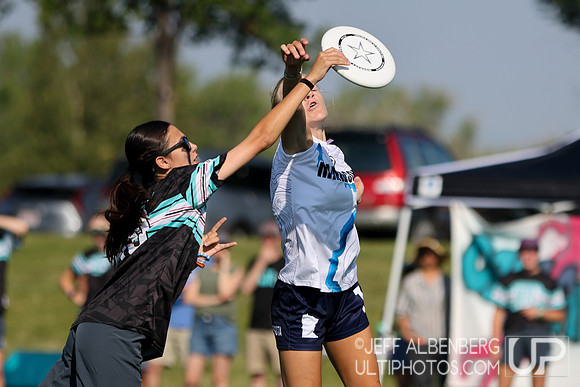 Pool play at USAU Youth Club Championships