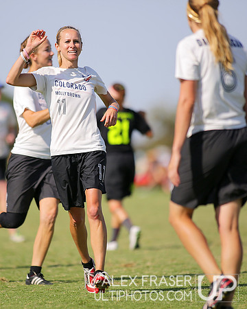 Women's Semifinal - Brute Squad vs Molly Brown - 2015 USAU National Championships